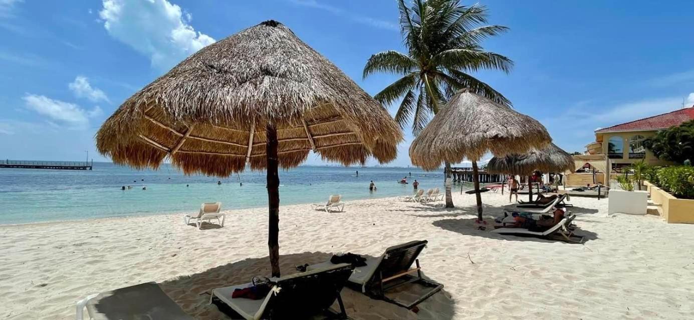 Caribbean Apartment Cancún Exteriör bild